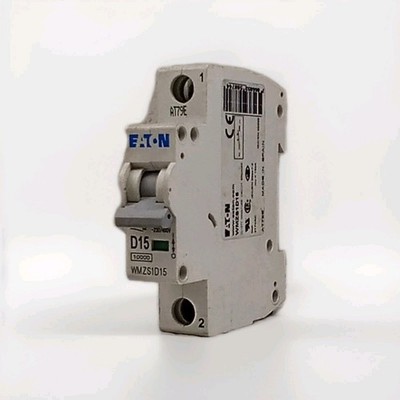 Eaton D15 WMZS1D15 230/400V 5kA Single-Pole Circuit Breaker