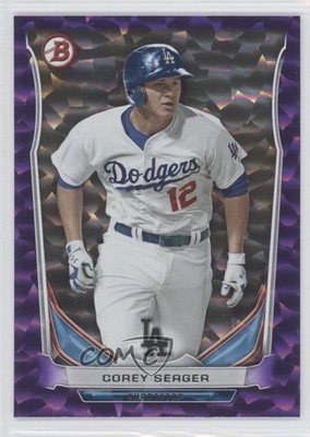 2014 Bowman Draft Top Prospects Purple Ice 19/99 Corey Seager #TP-41 6en