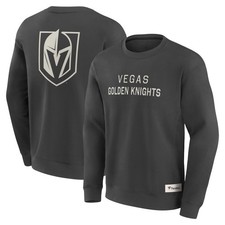 Men's Fanatics Charcoal Vegas Golden Knights Elements Future Ground Lettering