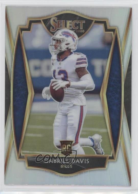 2020 Panini Select Premier Level Silver Prizm Gabriel Davis #182 07jg