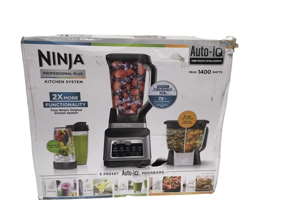 NINJA BN801 PROFESSIONAL PLUS KITCHEN SYSTEM BLENDER FOOD PROCESSOR (EPJ033516)