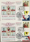 Spain V England Beckham Equals Bobby Moore 108 Caps 11 Feb 2009 First Day Covers