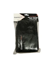 Belly Band Gun Concealment Holster by Comfort Tac Right Handed Black Up To 44"