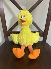 Sesame Street Big Bird Plush Stuffed Animal Yellow GUND 075350 14.5" Tall