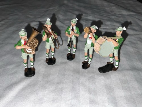 FIGURAS MARKLIN GAUGE 1 56402 BANDA BÁVARA \ OCTOBERFEST - GRUPO DE 5 FIGURAS | Condition: Used