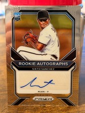 2021 Panini Prizm Rookie Auto Sixto Sanchez #RA-SX Rookie Autographs RC