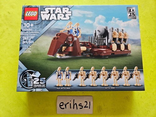LEGO Star Wars GWP Set Troop Carrier 40686 Coin 5008818 AAT Polybag 30680 NEW - Picture 2 of 6