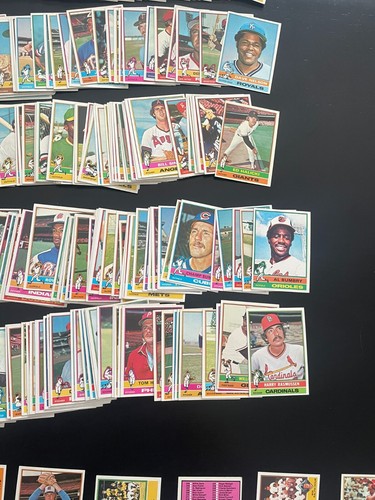 1976 Topps Starter Set 372/660 Jim Palmer George Foster Rollie Fingers + - Picture 11 of 12