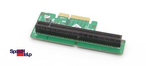 Pci-E x4 Vers Pci-Express x16 Riser Carte Risercard Riserkarte 90 Degré - Photo 2/6