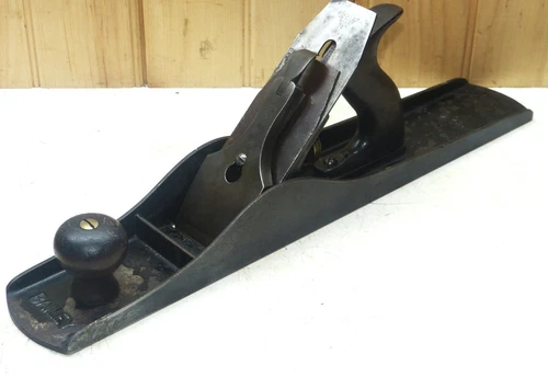 Vintage Stanley No 6 Type 11 Fore Plane, 1910-1918 V Logo INV18133