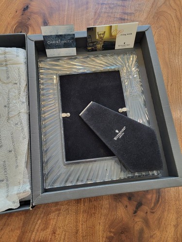 Waterford Christianity 2000 A.D. 5"x7" Crystal Fame NEW IN BOX Table Top - Picture 8 of 8