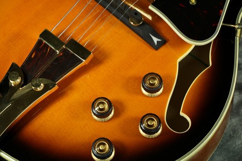Ibanez GB10SE-BS George Benson Signature Model Brown Sunburst with hard case - Picture 10 of 12