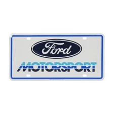Ford Motorsports License Plate – Exact Reproduction, 3-Color | Made in USA | Q1