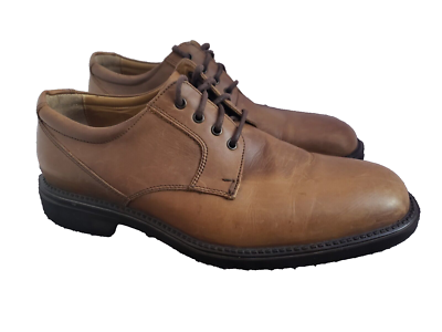Johnston Murphy Men’s Dress Shoes Brown Sheepskin Leather Derby 8 D s-l400.jpg main image 4