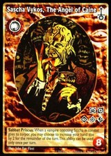 VtES, Jyhad, Vampire - Sascha Vykos, The Angel of Caine x 1