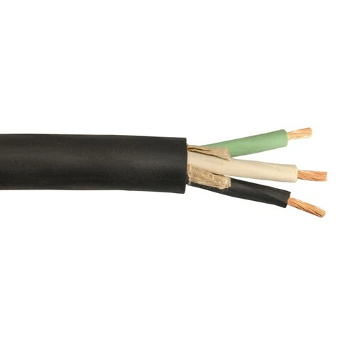 250' 12/3 SJOOW Portable Power Cable Flexible CPE Jacket Black 300V - Image 3 of 3