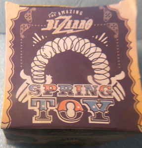 SLINKY SPRING TOY THE AMAZING BIZARRO BOXED METAL SLINKY