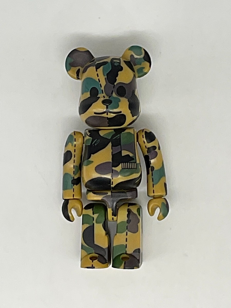 A BATHING APE - A BATHING APE 28TH ANNIVERSARY CAMO#4 MEDICOM A BATHING APE 28TH ANNIVERSARY CAMO #4 1000% BEARBRICK