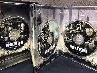 Band Of Brothers 6 Disc DVD Set~ Tin Case~ Hanks & Spielberg