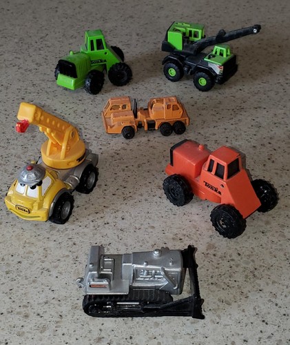 6 DIECAST MINI CONSTRUCTION VEHICLES-TONKA AND MORE-TOYS - Picture 2 of 2