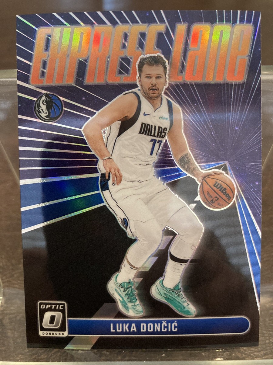 2023-24 Donruss Optic Luka Doncic Express Lane Silver Prizm