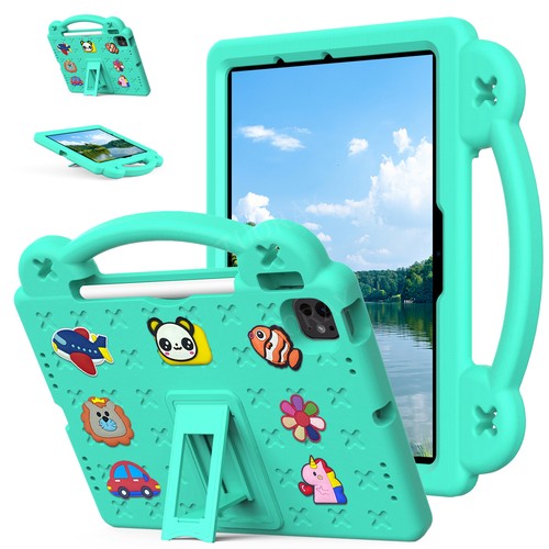 Kids Portable EVA Stand Case Cover For iPad 5th 6th 7th 8th 9th 10th Generation - Picture 4 of 69