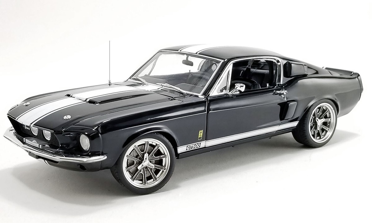 1967 FORD SHELBY GT500 RESTOMOD WAR HORSE BLACK 1:18 GLOSS