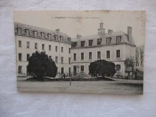 CPA ORNE 61 ARGENTAN COLLEGE MEZERAY COUR INTERIEURE