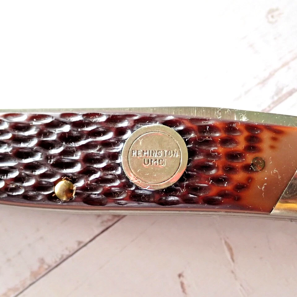 Navaja de Bolsillo Cazador de Pavo Remington UMC One R7 Nueva en Caja Original Auténtica Foto 3 de 4