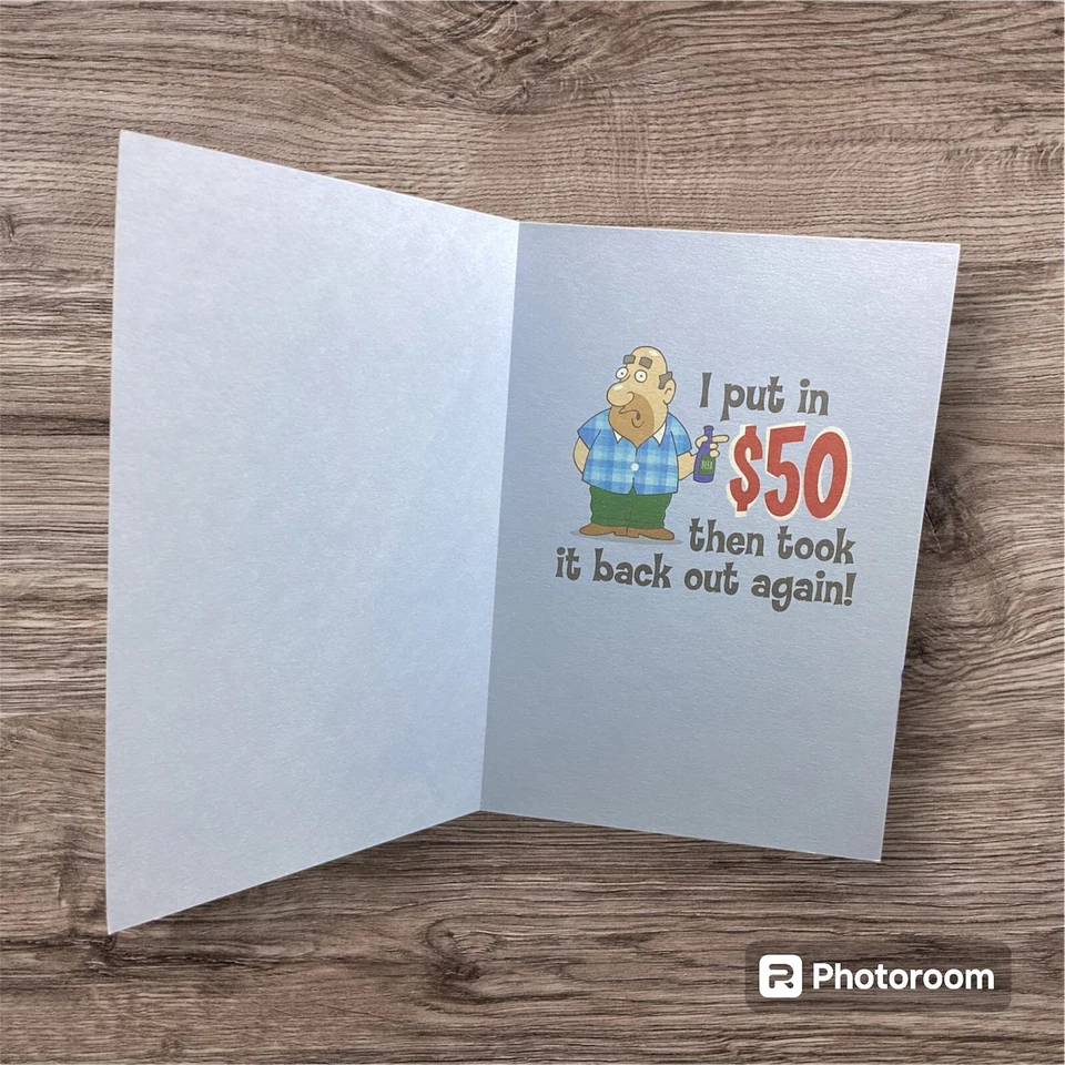 Aunty Acid Birthday Card Funny Humor For Him Or Her Leanin Tree Greeting Card - Image 2 of 2