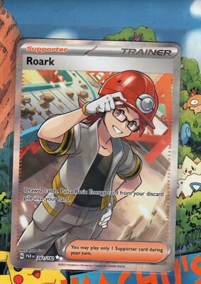 Pokémon TCG Roark 242/182 Paradox Rift NM/M | eBay