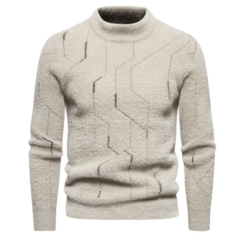 Men's Winter Sweater Matching Fashion Knit Sweater Autumn Man Clothes ...