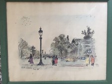 Stampe Michele Cascella periodo francese 56x46 cm (n. 2 pezzi prezzo cadauno)