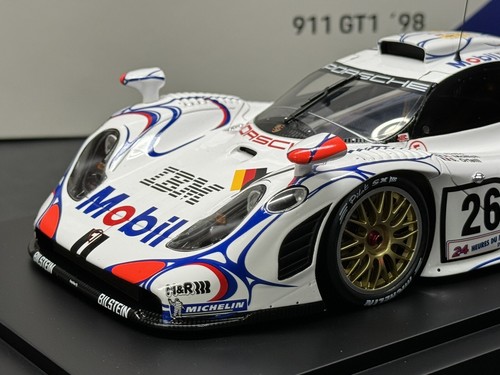 Spark Porsche GT1 #26 Winner 24h LeMans w/ Display Case Ltd. to 911 1/18 Scale - Picture 4 of 8