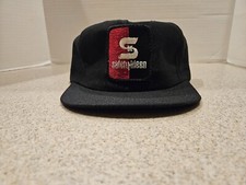 Vintage Safety Kleen Black Snapback Hat Made In USA Trucker One Size Fits All