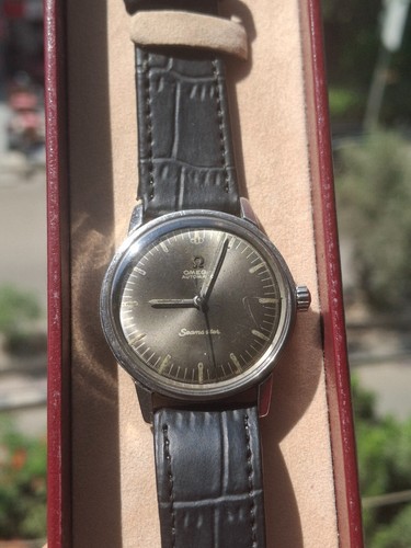 Very Rare OMEGA Seamaster Speedmaster Companion - Sunburst - Ref 165.002 Cal 552 - Picture 3 of 21
