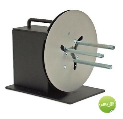 Automatische Etikettenaufwickler einstellbare Geschwindigkeit Maschine Aufwickelmaschine 120 mm UK
