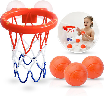 Bath Toys - Bathtub Basketball Hoop for Kids, Toddlers - Mold Free Toys...
