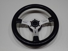 MOMO VOLANTE IN PELLE CON