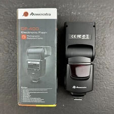 Powerextra DF-400 Electronic Flash Photographic Equipment Canon EOS/ Nikon/ More