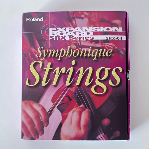 Roland SRX-04 Symphonique Strings Expansion Board SRX Series Box Set Excellent - Picture 2 of 16