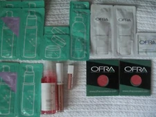OFRA Blush Liquid Lipstick Makeup Fixer Serum Cleanser Cream Full & Travel Lot 