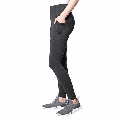 Mondetta Ladies' Brushed Fleece Lined Jacquard Legging D35 eBay