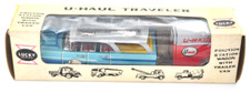 Rare Vintage Ichimura Shoten Lucky Series Friction U-HAUL Traveler Wagon Set JPN
