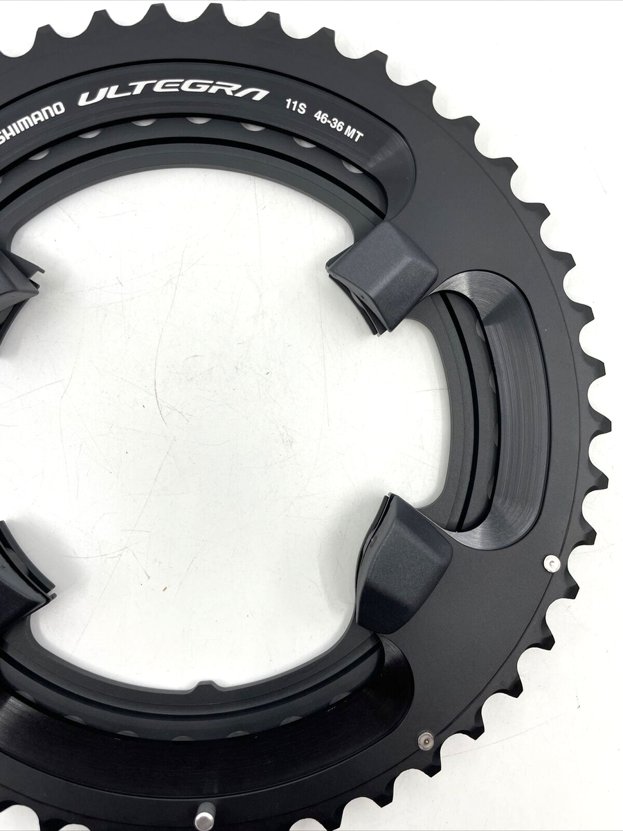NEW Shimano ULTEGRA R8000 46/36t 110mm 11-Speed Chainring