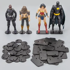 Lot 50 Display Stand BASE For 6'' GI Joe MARVEL DC MOTU Cobra figure gifts toys