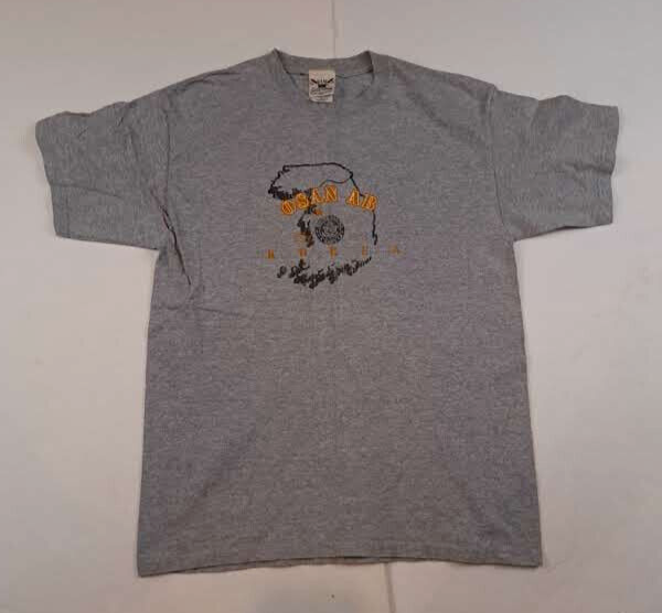 FILA T shirt OSAN AB Korea Air Force Base taglia Large di Oarsman