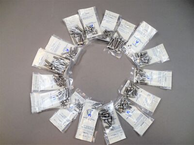 Large Lot of Berg Stainless Steel Machine Screws  160 pieces 16 Bags of 10