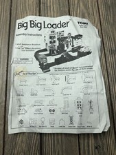 Vintage Tomy Big Big Loader Assembly Instruct...