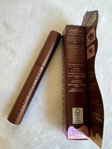 Too Faced Better Than Sex (Chocolate) Mascara - 0.27 Ounce Full Size NEW B - Picture 3 of 4